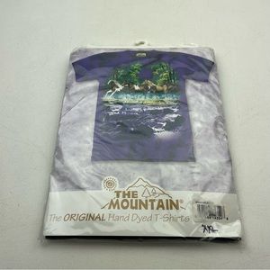 Vintage Horses The Mountain 90's Animals Blue Size 2XL